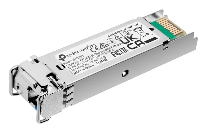 TP-Link Omada SM321B Módulo Transceptor de Fibra Óptica 1250 Mbit/s SFP TP-Link Omada SM321B Módulo Transceptor de Fibra Óptica 1250 Mbit/s SFP