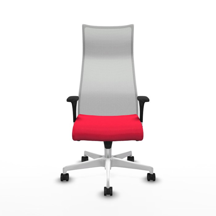 PIQUERAS Y CRESPO Sillón Albacete Mecanismo Sincro Rojo y Blanco PIQUERAS Y CRESPO Sillón Albacete Mecanismo Sincro Rojo y Blanco