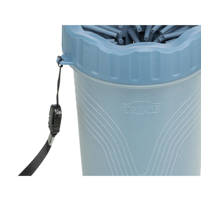 Limpiador de Patas para Perros Trixie Azul M/L