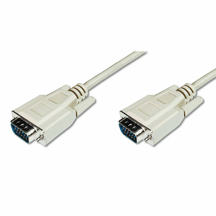 Digitus Cable VGA D-Sub15 a D-Sub15 Macho/Macho 1,8 m Beige