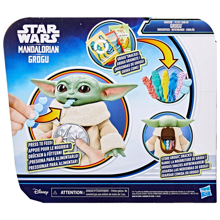 Hasbro Star Wars Figura G3087 Grogu Merendando De 16,5 Cm Para Mayores De 4 Años