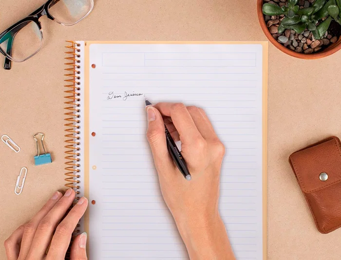 Antartik Cuaderno espiral A4 micro, tapa forrada, 80 hojas, 90 gr, horizontal, celeste