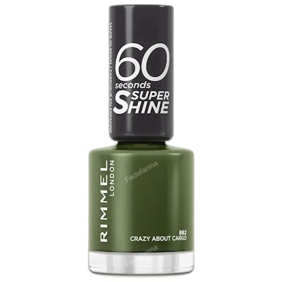 Rimmel London 60 Seconds Super Shine Esmalte de Uñas 882-crazy about cargo Rimmel London 60 Seconds Super Shine Esmalte de Uñas 882-crazy about cargo