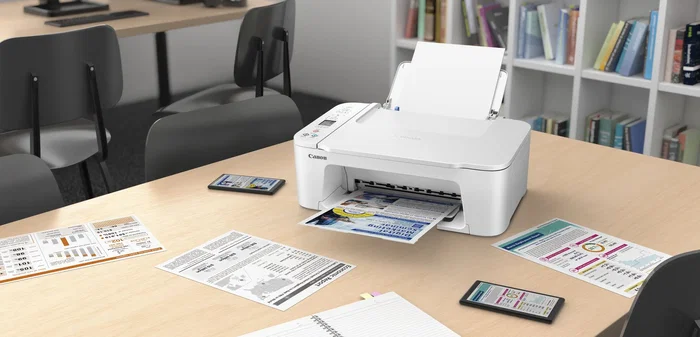 Canon PIXMA TS3751i Impresora Multifunción Inyección Tinta A4 Color 4800x1200 DPI Wi-Fi, AirPrint, Impresión Directa, Blanco