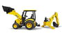 Bruder Excavadora Vehiculo con Pala Frontal y Brazo Trasero Desmontable 41x12x17 cm