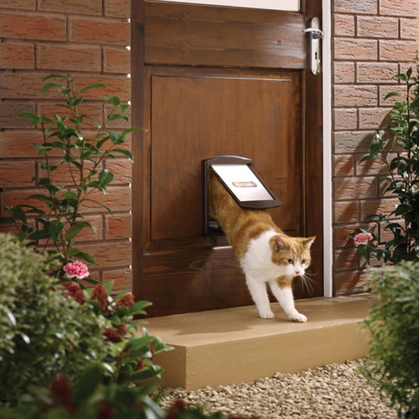 Petsafe Puerta Pequeña Marrón Mod.730
