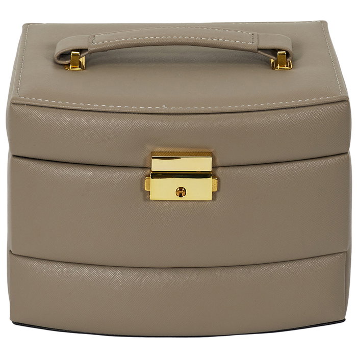 Home Deco Factory Joyero 3 Niveles Con Espejo Pour Elle Plástico