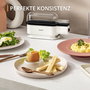 Krups Ovomat Trio EG 234115 Cocedor de Huevos Negro y Blanco