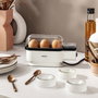 Krups Ovomat Trio EG 234115 Cocedor de Huevos Negro y Blanco