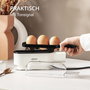 Krups Ovomat Trio EG 234115 Cocedor de Huevos Negro y Blanco