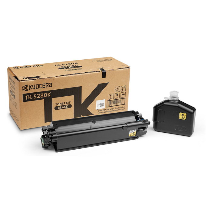Kyocera TK-5280K Tóner Negro Original para M6235cidn/M6635cidn/P6235cdn (11.000 páginas)