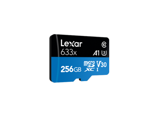 Lexar 633x 256 GB MicroSDXC UHS-I Clase 10 Lexar 633x 256 GB MicroSDXC UHS-I Clase 10