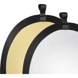 Walimex Reflector Plegable Oro/Plata Ø56cm