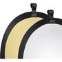 Walimex Reflector Plegable Oro/Plata Ø56cm