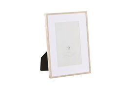 DKD Home Decor Marco de Fotos 10x15 Acero y Cristal Plateado