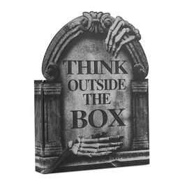 My Other Me Lápida de Cartón Talla 28 x 35 cm