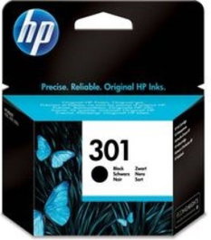 HP Cartucho de Tinta Original 301 Negro CH561EE