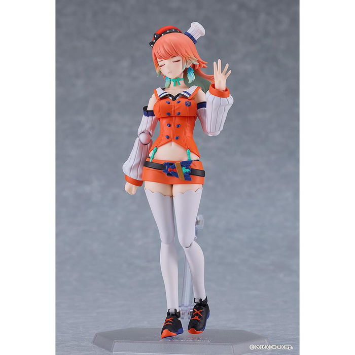 Max Factory Figma #516 Takanashi Kiara - Figura articulada de Hololive Production con espada, escudo y expresiones faciales intercambiables