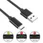 Ewent EC1033 Cable USB 2.0 USB-A Macho a USB-C Macho para Datos y Carga Rápida PD 15W - 1 Metro, Negro
