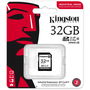 Kingston Tarjeta HC Industrial 32GB -40C to 85C retail SDHC Clase 10 UHS-I 100MB/s 80MB/s FAT32 P