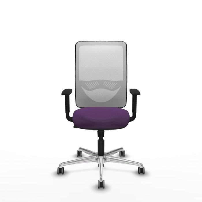PIQUERAS Y CRESPO Silla de oficina Zulema con Mecanismo Sincro, Morado y Blanco PIQUERAS Y CRESPO Silla de oficina Zulema con Mecanismo Sincro, Morado y Blanco