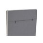 DKD Home Decor Cojín para Tumbona Poliéster Gris Claro 190x60x5 cm