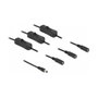 DeLOCK Cable CC 5,5 x 2,1 mm Macho a 3 x CC Hembra con Interruptor, 1 m