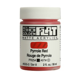 Golden SoFlat Rojo Pyrrole 59 ml