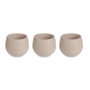 Set de Macetas Ibergarden Taupé Plástico 8 x 8 x 7 cm (8 Unidades)