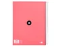 Antartik Cuaderno Espiral A4 Micro Tapa Forrada 120 Hojas 90 gr Horizontal Color Coral