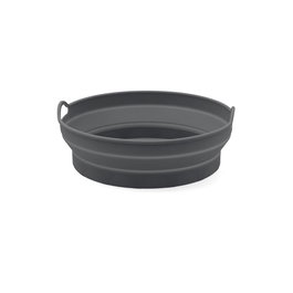 Cesta Redonda Silicona Plegable Naturalia Quid 20x20x7 cm