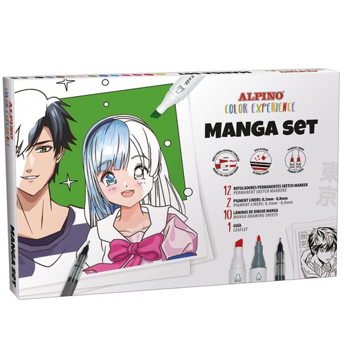 Alpino Set de Iniciación al Manga Color Experience