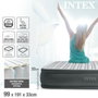Intex Comfort Plus + cama supletoria eléctrica para 2 personas 67766ND