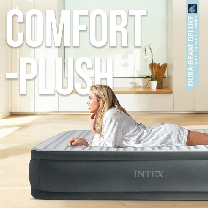Intex Comfort Plus + cama supletoria eléctrica para 2 personas 67766ND Intex Comfort Plus + cama supletoria eléctrica para 2 personas 67766ND