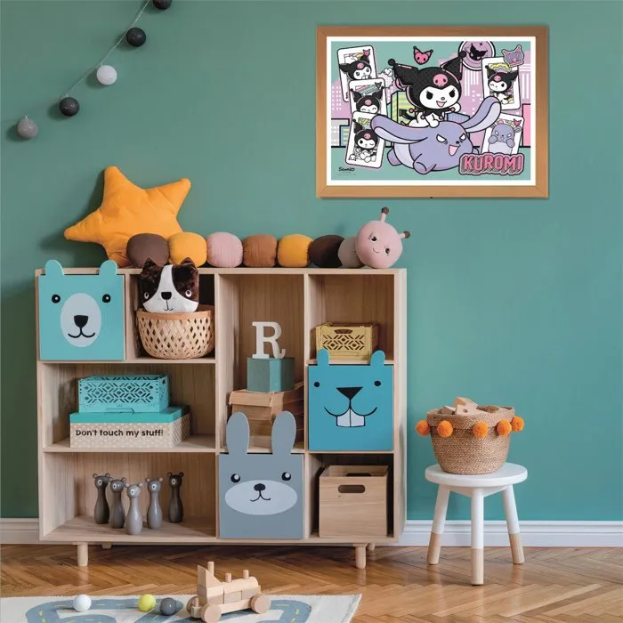 Clementoni Puzzle 104 Piezas Kuromi 25028 - Puzzle Educativo para Niños