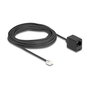 DeLOCK Cable telefónico RJ11 macho a RJ45 hembra negro 10 m