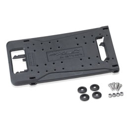 XLC BA-X13 Placa adaptadora sin cierre Switch Button 260x130 mm portaequipaje trasero