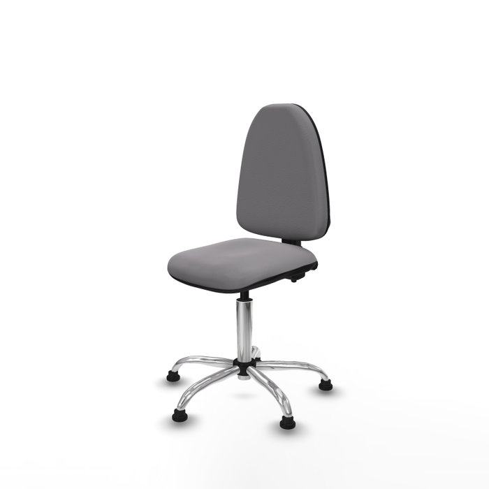 PIQUERAS Y CRESPO Silla de oficina Aýna Gris con mecanismo de doble maneta PIQUERAS Y CRESPO Silla de oficina Aýna Gris con mecanismo de doble maneta