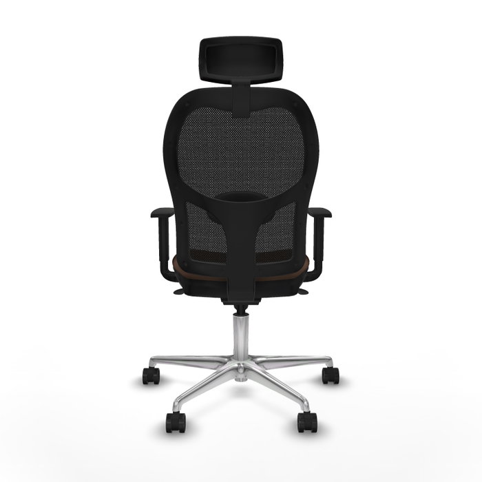 PIQUERAS Y CRESPO Silla de oficina Jorquera Marrón y Negro