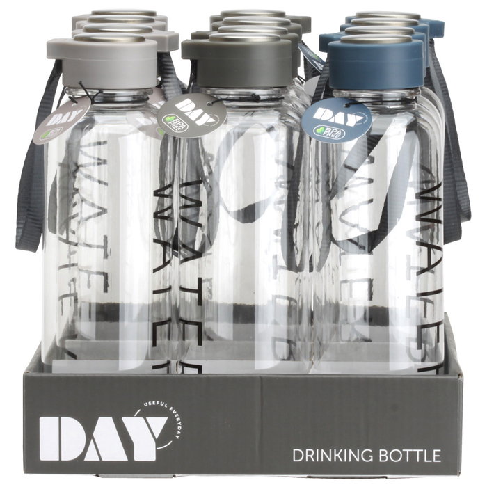 Day Botella 500 Ml Con Correa Libre De BPA, Apta Para Lavavajillas Day Botella 500 Ml Con Correa Libre De BPA, Apta Para Lavavajillas