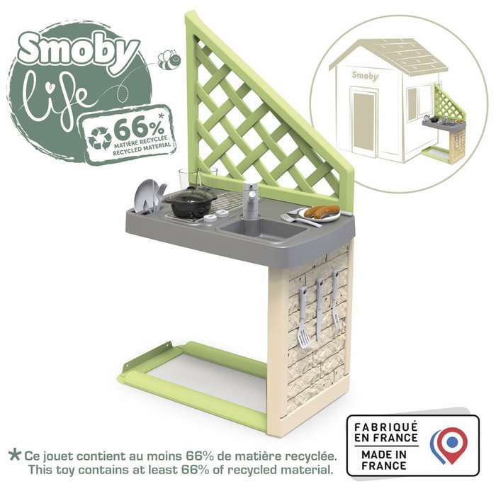 Smoby Life - Cocina de verano - Accesorios para el hogar