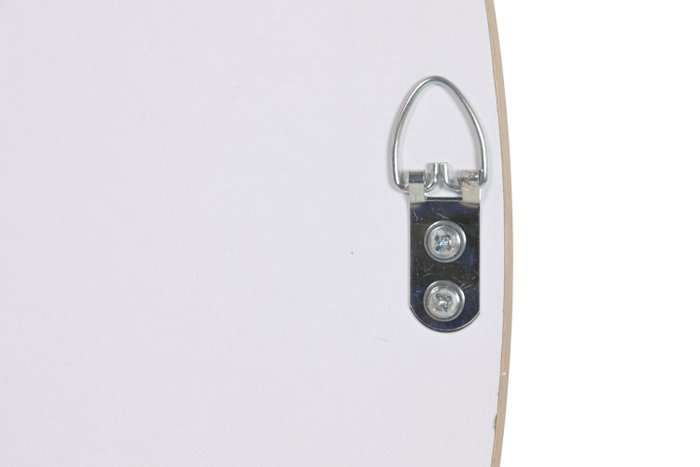 DKD Home Decor Espejo Scandi Beige Natural 1.5 x 65.5 x 65.5 cm (4 Unidades)