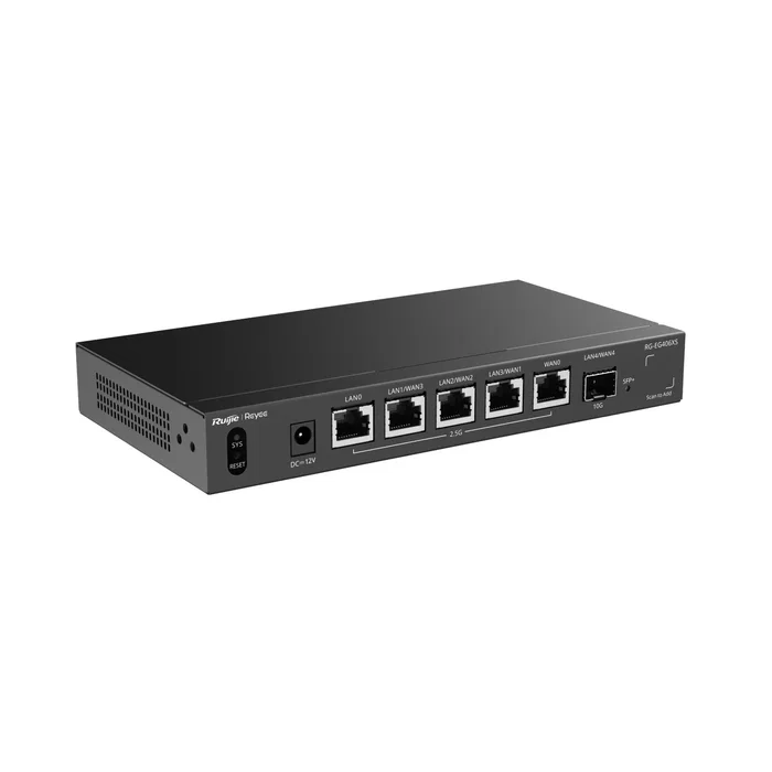 Ruijie Networks RG-EG406XS Router 2.5 Gigabit y 10 Gigabit Ethernet Negro