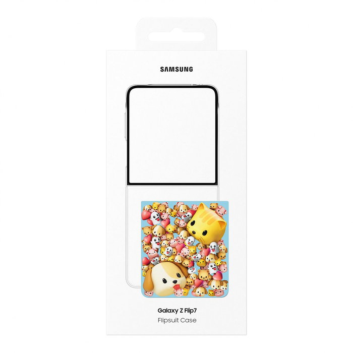 Samsung Flipsuit Case para Galaxy Z Flip7 - Transparente