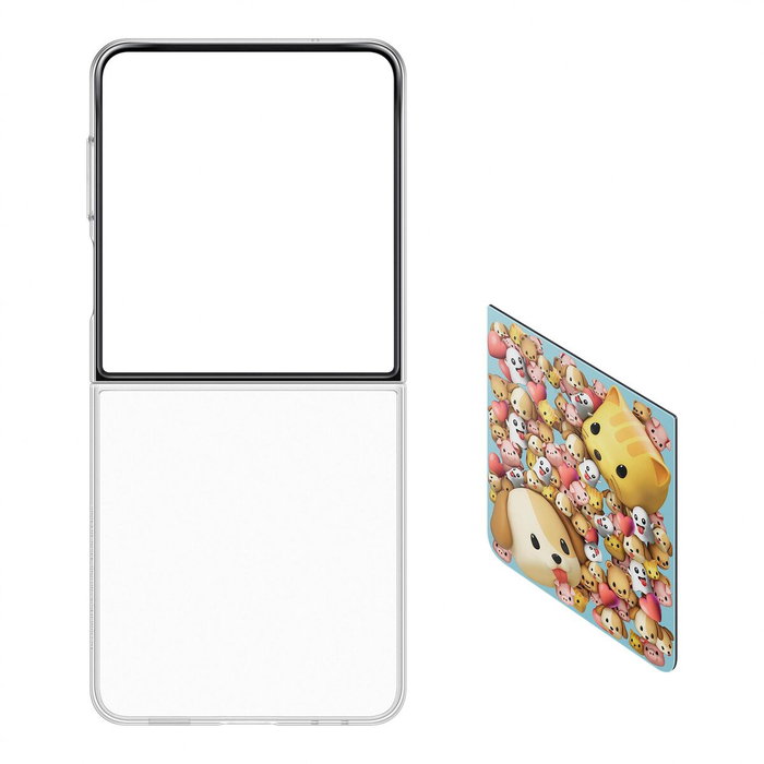 Samsung Flipsuit Case para Galaxy Z Flip7 - Transparente
