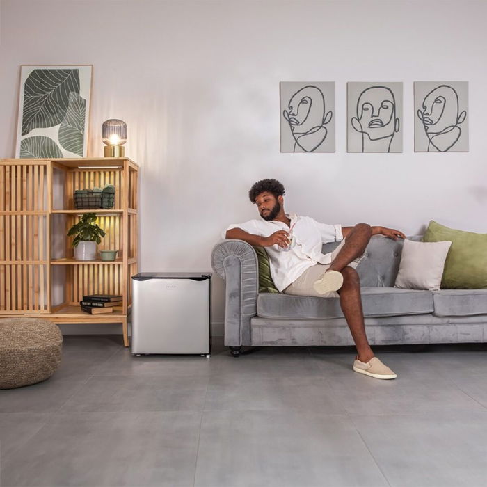 Mini Nevera Cecotec GrandCooler 20000 L SilentCompress Inox E 46 L