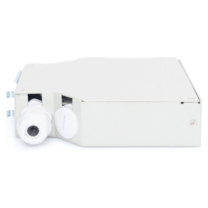 Digitus Caja de empalme de carril DIN para 8 acopladores LC/DX DN-96891