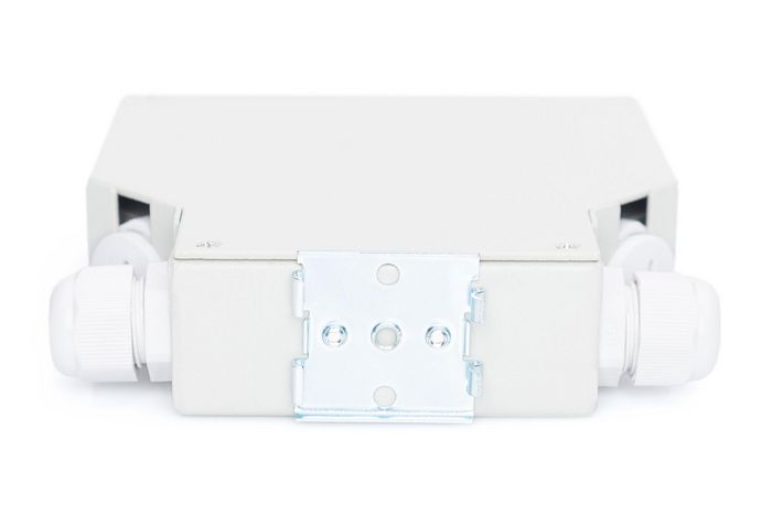 Digitus Caja de empalme de carril DIN para 8 acopladores LC/DX DN-96891