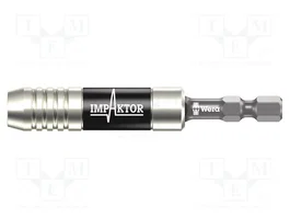 WERA Punta de destornillador con agarre de 1/4 pulgadas, 75 mm