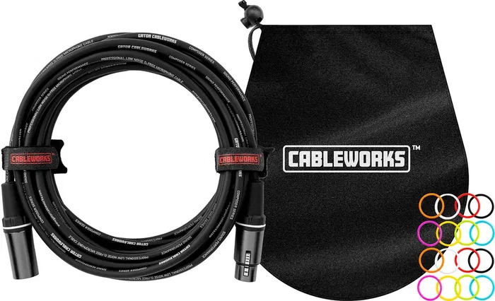 Cableworks Cable Micrófono XLR/XLR - 9 Metros